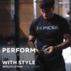 image:imagePICSIL Lifting Straps Padded Wrist SupportBlack
