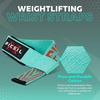 image:imagePICSIL Lifting Straps Padded Wrist SupportGreen