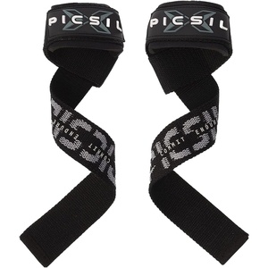 image:imagePICSIL Lifting Straps Padded Wrist SupportBlack
